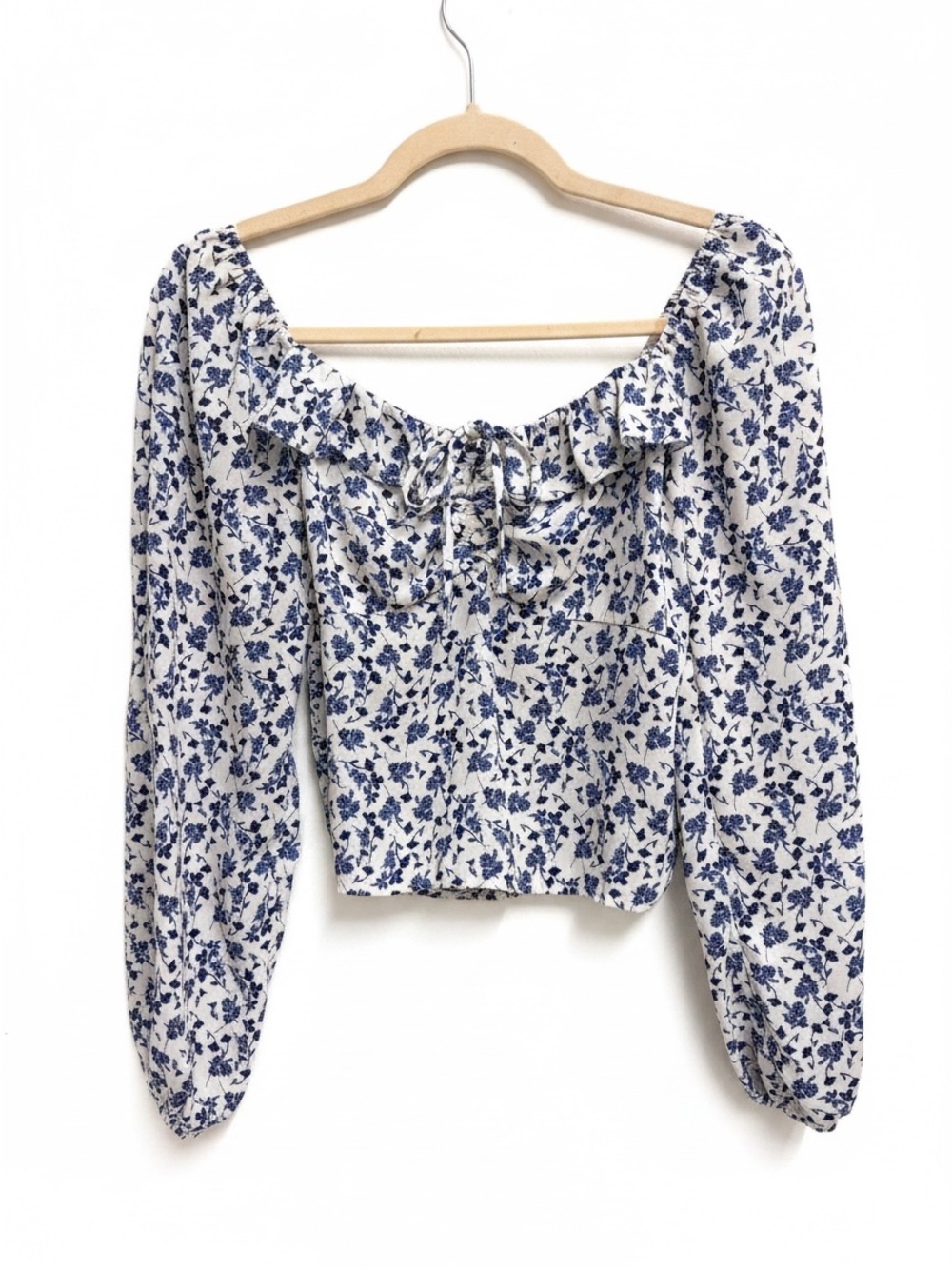 LUSH- CECE Cinched Front Blouse